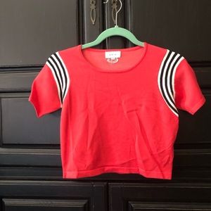 UNIF Cropped Tee Size M